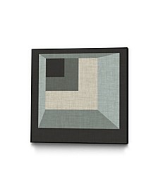 Geometric Perspective I Art Block Framed Canvas