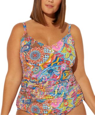 plus size swimwear tops underwire