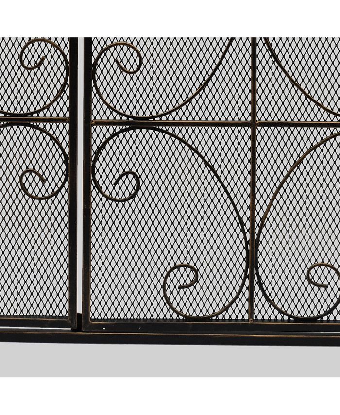 Noble House Pendleton Fireplace Screen Macy's