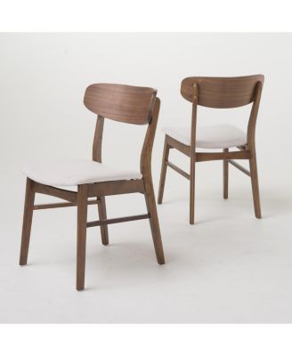 Noble House - Emmeline Dining Chair, Quick Ship (Set of 2)