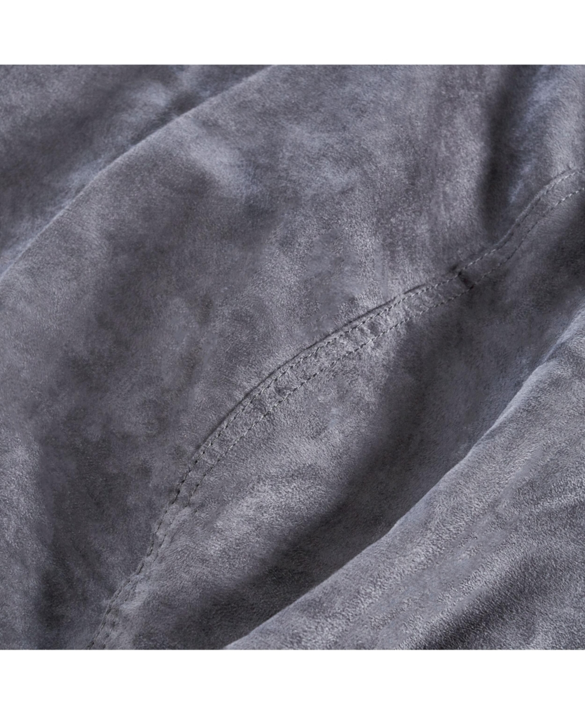 8ft Microfiber Synthetic Suede Bean Bag