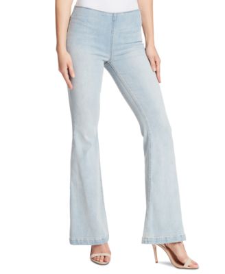 pull on flare leg jeans