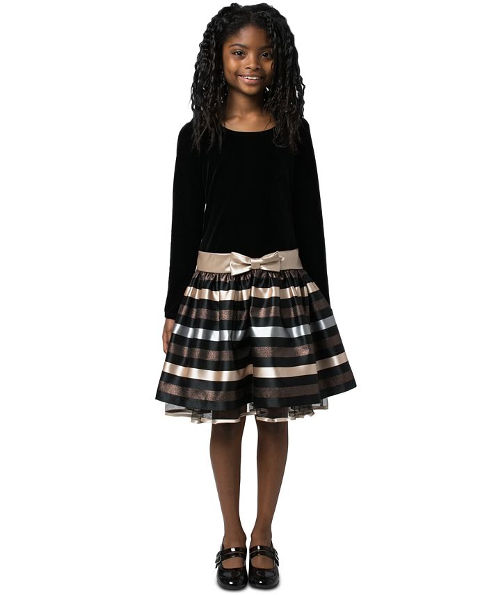 Bonnie jean black dress hotsell