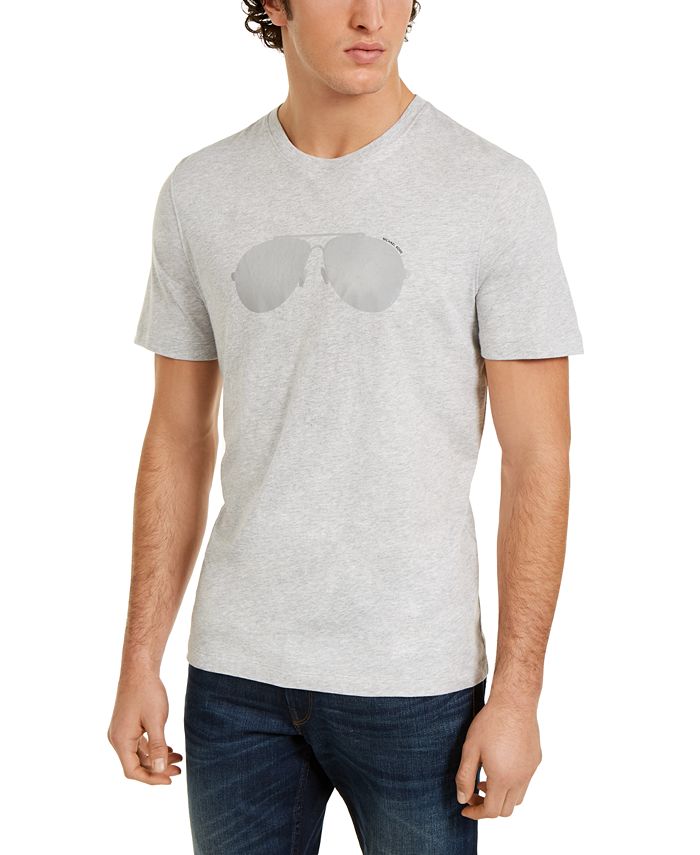 Michael Kors Men's Airplane Graphic T-Shirt - Macy's