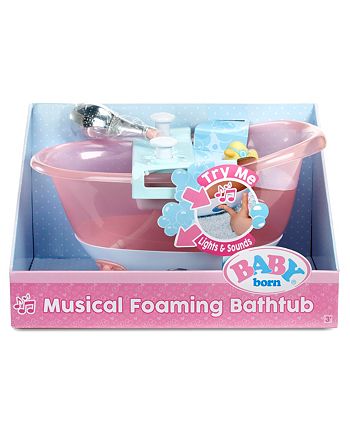 Baby Born Musical Foaming Bathtub Macy s