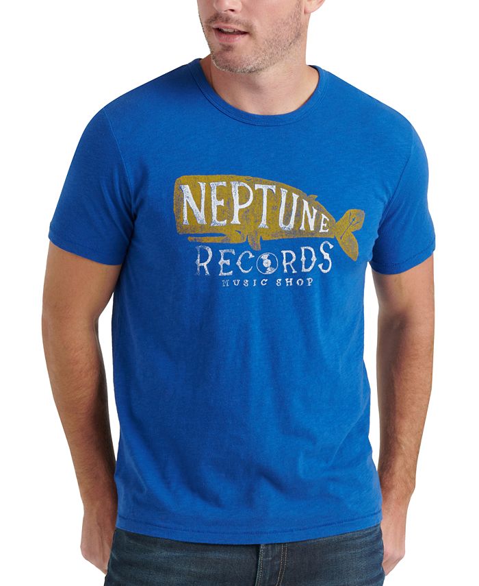 Lucky Brand Men's Neptune Records Graphic T-Shirt - Macy's