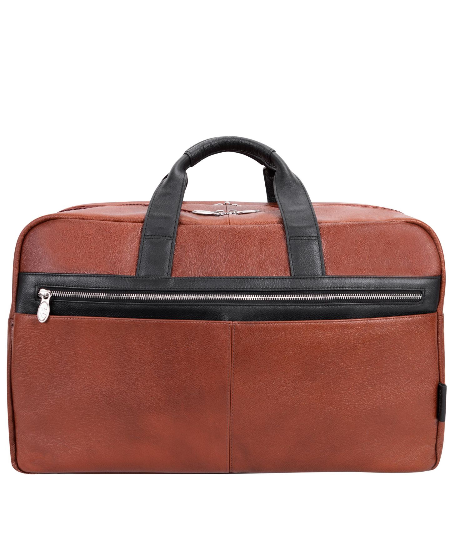 Сумка McKlein Wellington 21" Dual-Compartment Laptop Tablet Duffel, цвет: Чёрный — фото 12