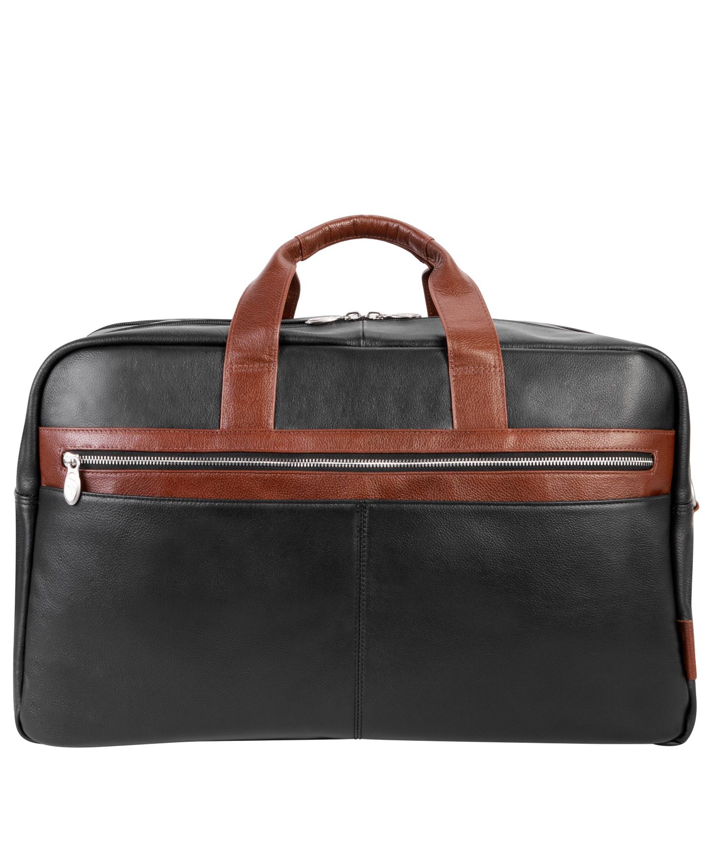 Сумка McKlein Wellington 21" Dual-Compartment Laptop Tablet Duffel, цвет: Чёрный — фото 3