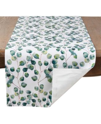 Eucalyptus Leaf Long Table Runner