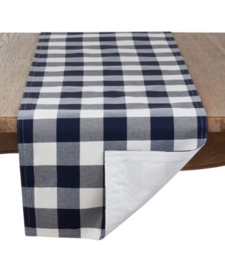 Buffalo Plaid Cotton Blend Table Runner