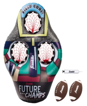 Franklin Sports Inflatable 3-hole Kids Football Target In Multi