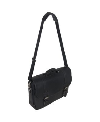 Colombian Leather Flapover 15.6” Laptop Bag