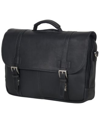 Colombian Leather Flapover 15.6” Laptop Bag