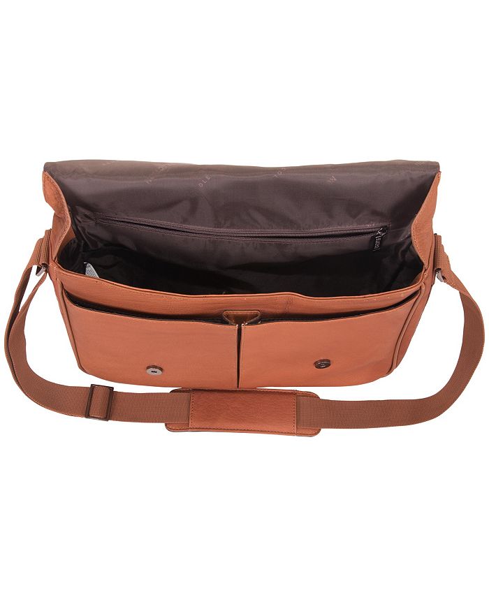 Cole Reaction Colombian Leather Crossbody 15.6" Laptop & Tablet