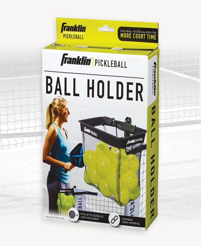 Franklin Sports Pickleball Mesh Ball Holder Attaches To Pickleball