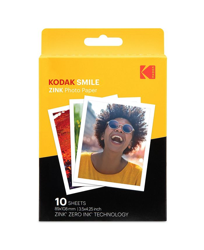 Kodak - 3x4 ZINK Photo Paper - 10 Pack