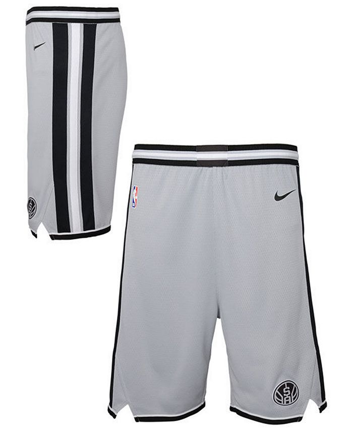 San Antonio Spurs Nike Authentic Swingman Performance Shorts - Black