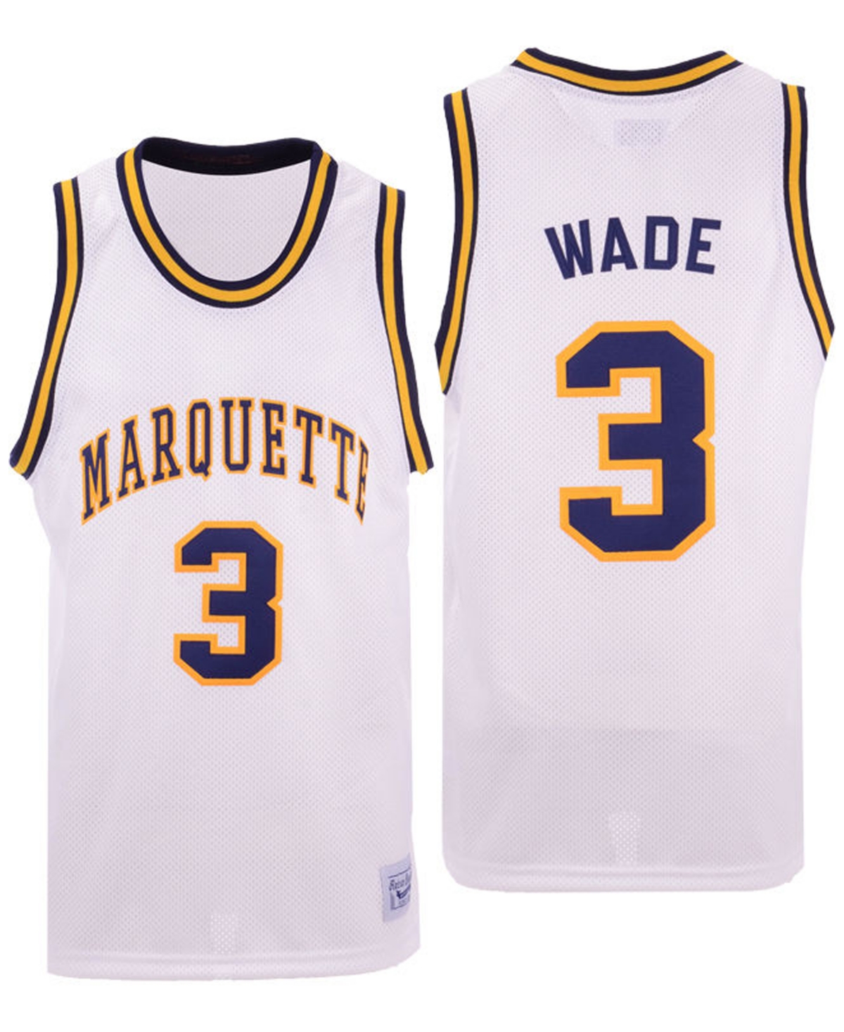 Men's Dwyane Wade Marquette Golden Eagles Throwback Jersey - White