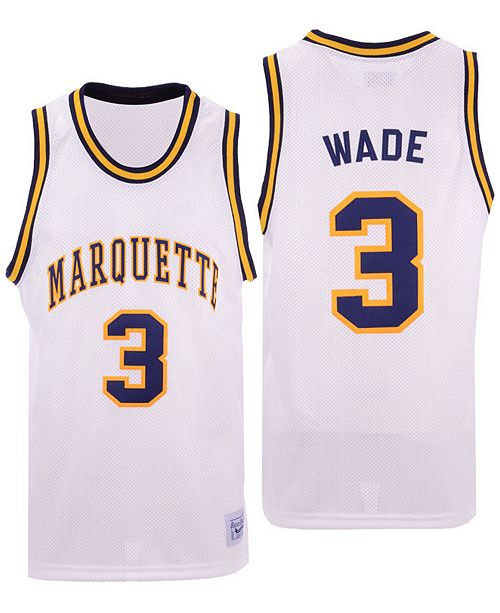 Mens Dwyane Wade Marquette Golden Eagles Throwback Jersey