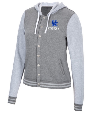 Top of the World Women's Kentucky Wildcats Varsity Snap Jacket