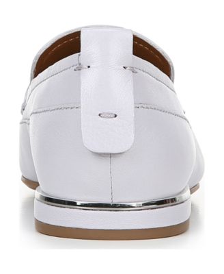 franco sarto silver loafers