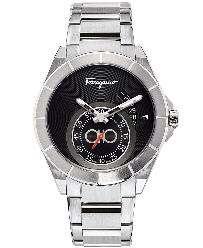 Salvatore Ferragamo Ferragamo Men's Swiss Ferragamo Urban Stainless ...