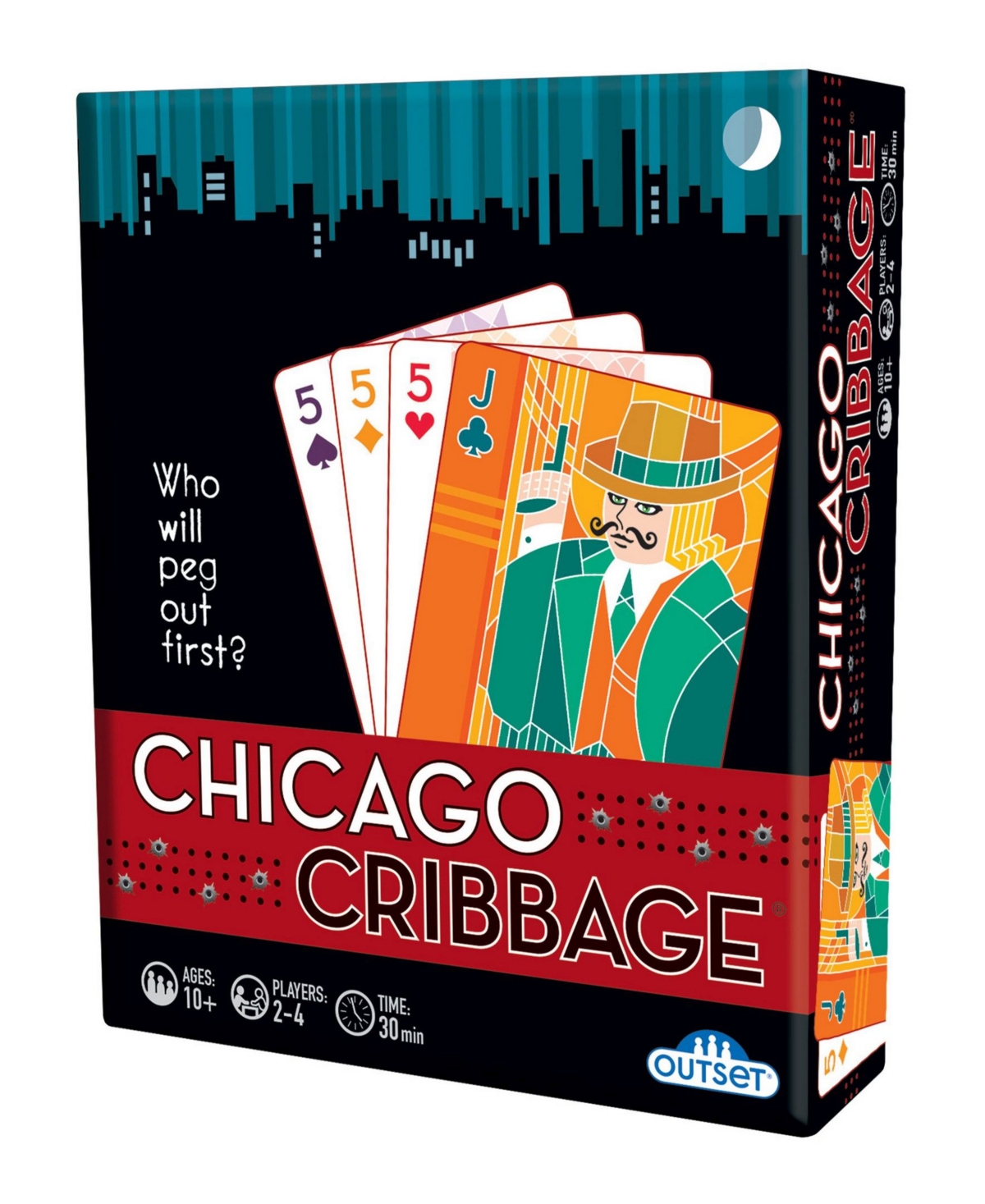 Masterpieces Puzzles Outset Media Chicago Cribbage Game In Multi