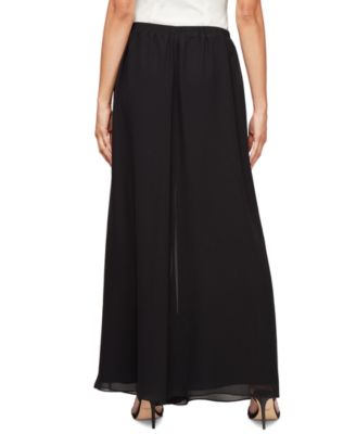 Alex Evenings Wide-Leg Flyaway Pants 