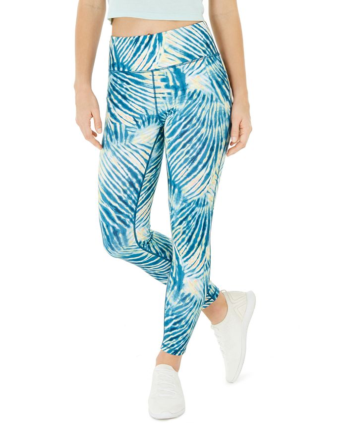 Ideology Tropic Fusion Printed High-Waist Leggings, Created for Macy's ...