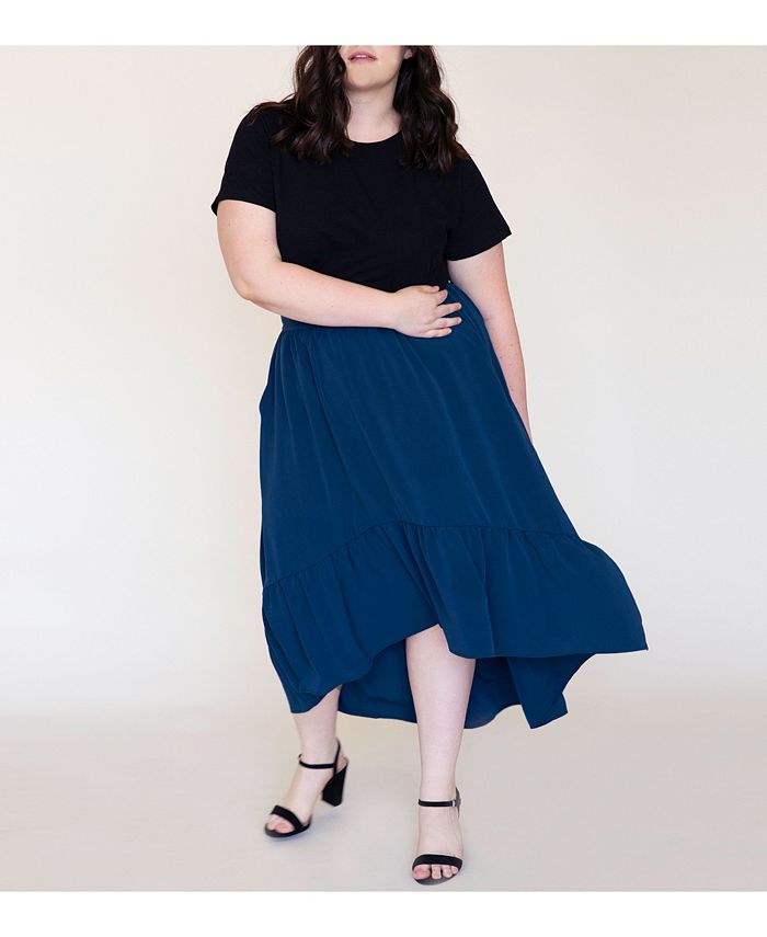 Women's plus size hotsell maxi skirts macy's