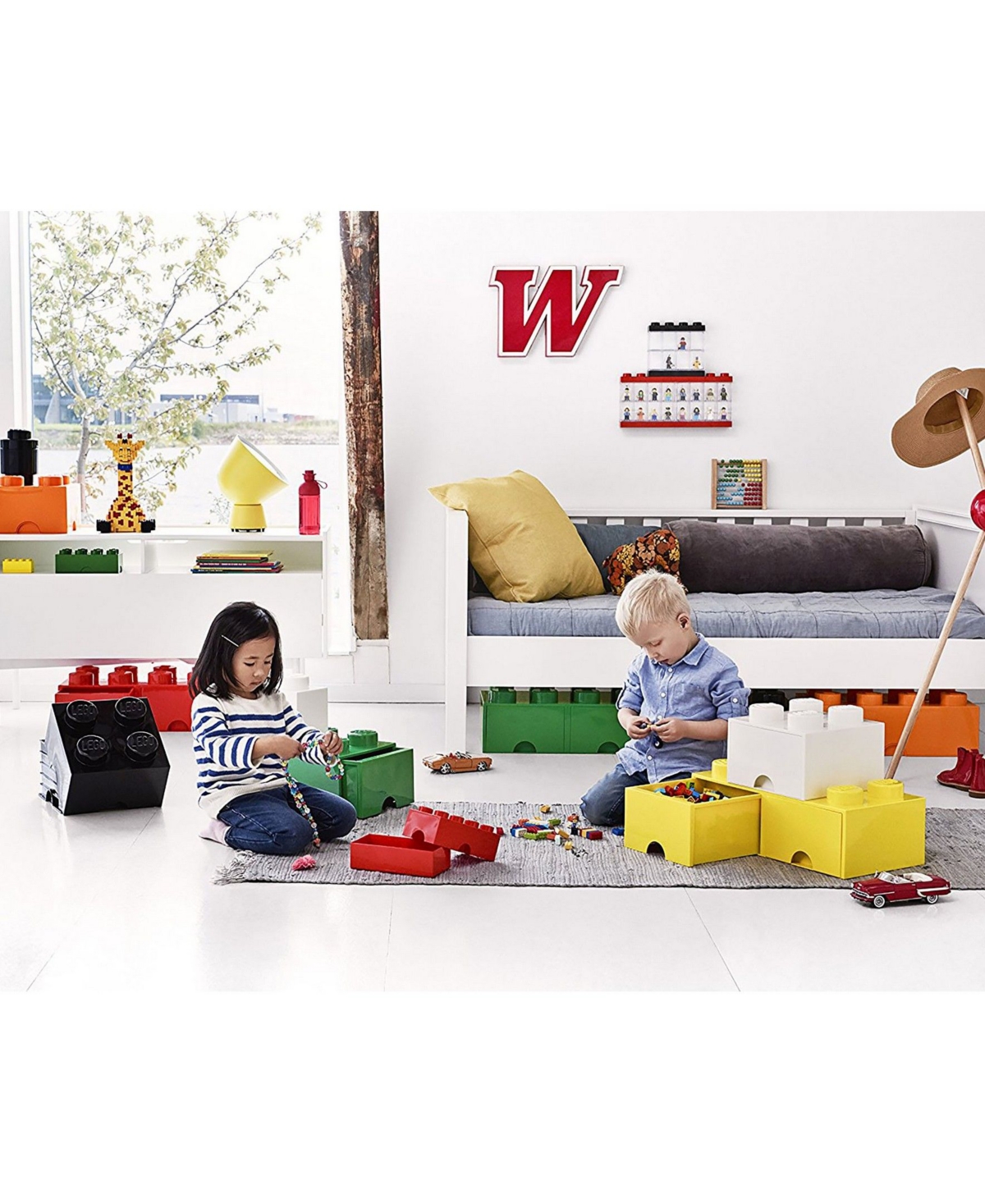 Room Copenhagen Lego Storage Brick Drawer 8 In Multi