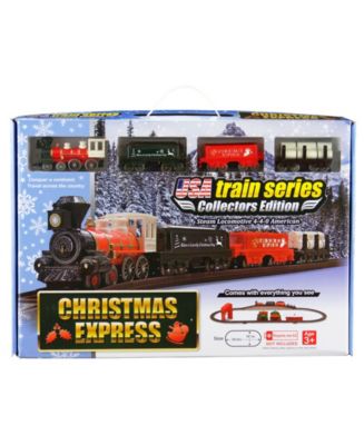 LEC USA, Inc. Christmas Express Steam Locomotive American 4-4-0 Battery ...