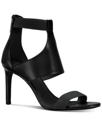 michael michael kors demi leather sandal