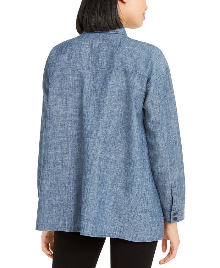 Eileen Fisher Organic Shirt, Created for Macy's - Macy's