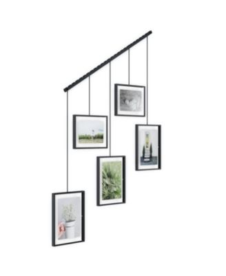 Exhibit 26" x 27.3" Multi Picture Frame Photo Display, Set of 5