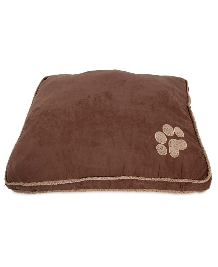 Aspen Pet 36 X 45 Shearling Gusseted Pillow Dog Bed Macy's