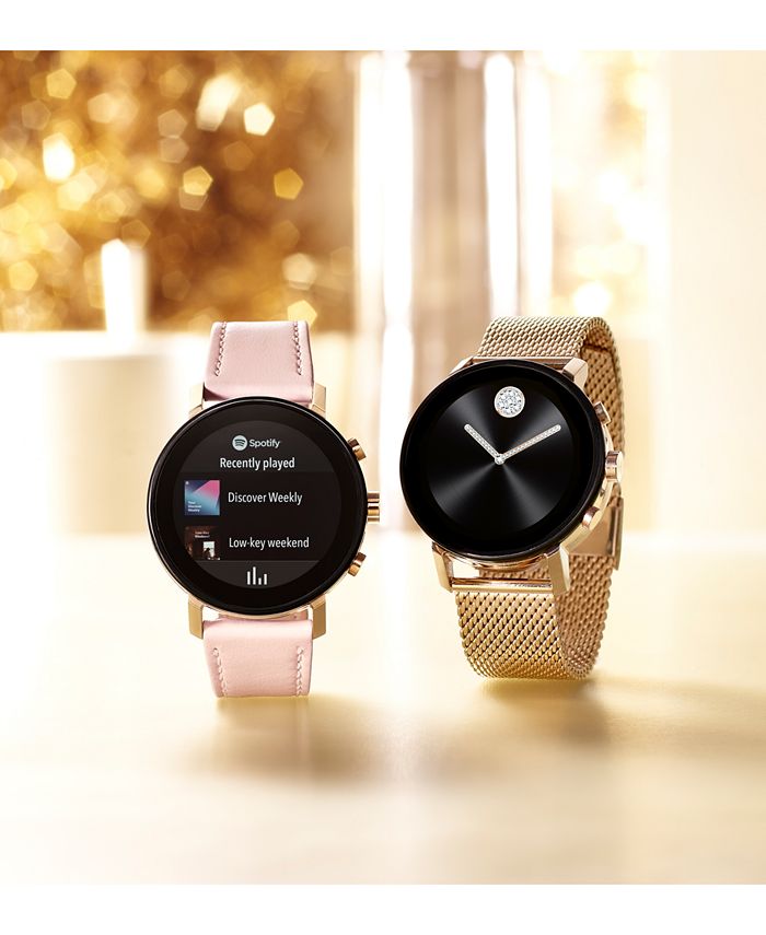 Movado connect best sale 2.0 pink