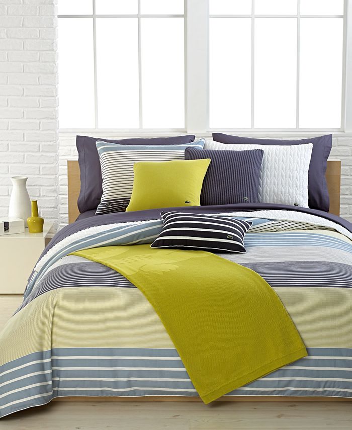 Lacoste Home CLOSEOUT! Aventin Comforter Set & Reviews - Designer Bedding Bed & Bath - Macy's