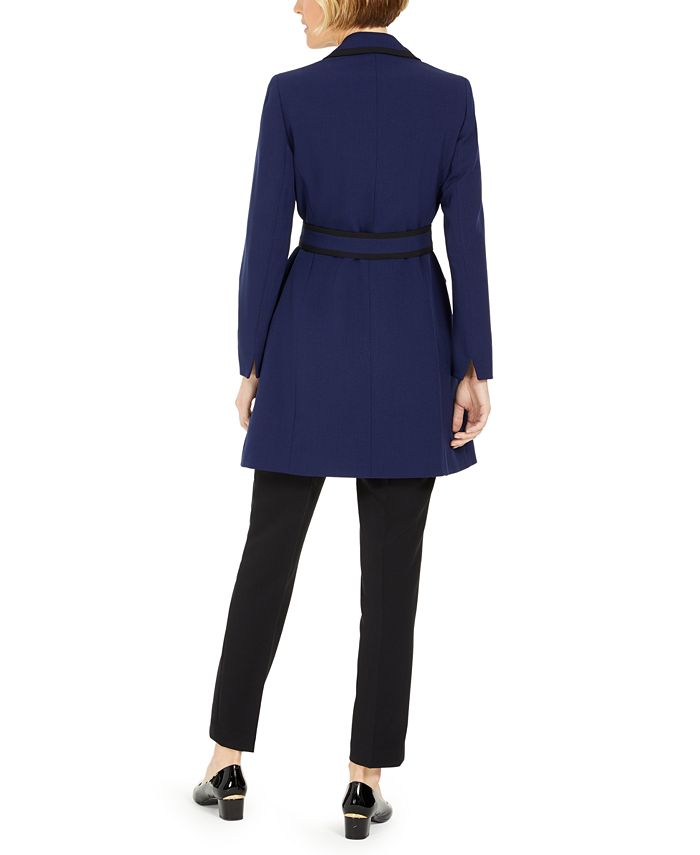 Le Suit Belted TopperJacket Pantsuit Macy's