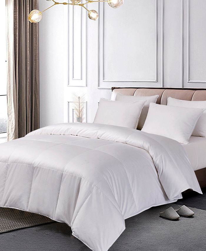 Blue Ridge European White Down Pima Cotton Comforter, Twin Macy's
