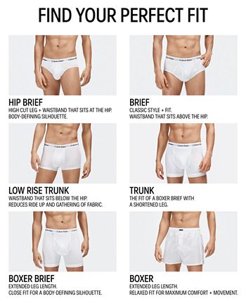 Calvin Klein Men's Cotton Briefs, 6 Pack & Reviews - Underwear & Socks -  Men - Macy's