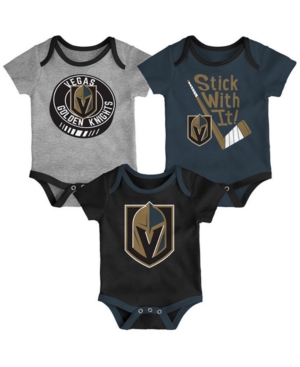 Outerstuff Baby Vegas Golden Knights Cuddle & Play Creeper Set