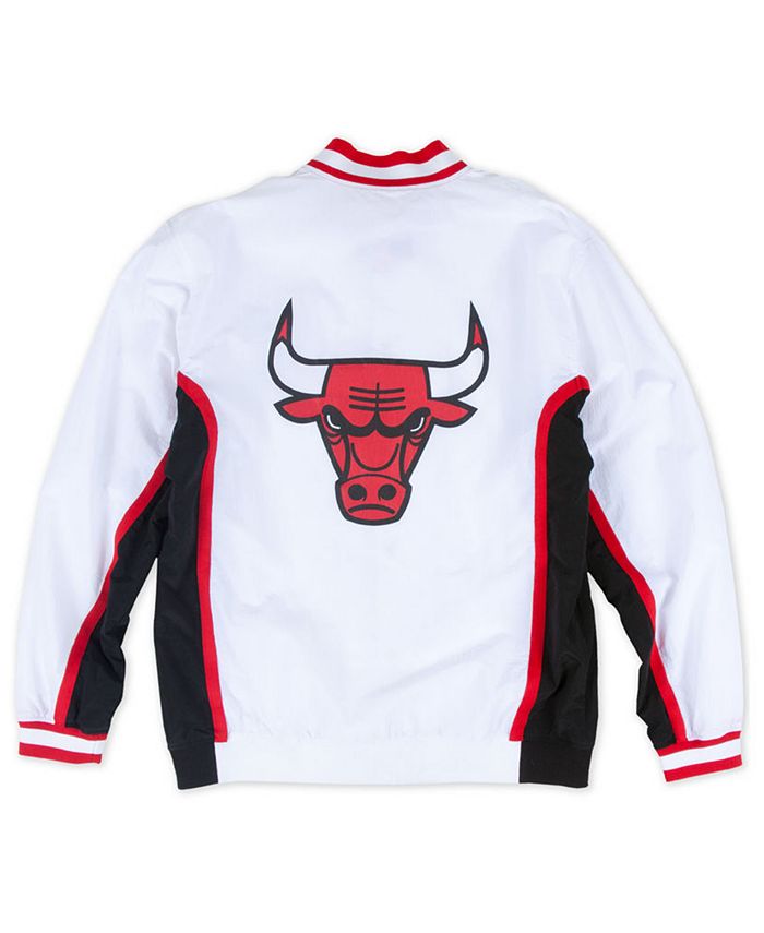 Mitchell & Ness Men's Chicago Bulls Authentic Warm Up Jacket - Macy's