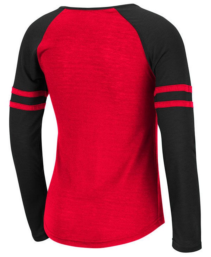 Colosseum Big Girls Louisville Cardinals Andy Long Sleeve T-Shirt - Macy's