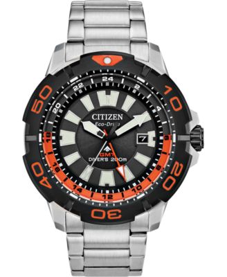 Citizen - Men's Promaster Diver Stainless Steel Bracelet Watch 44mm