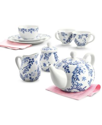 Martha Stewart Collection English Garden Tea Set, Created for Macy's