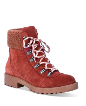 image of Dingo Women-s Telluride Leather Lug Sole Boot Women-s Shoes