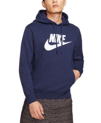 blue nike hoodie mens