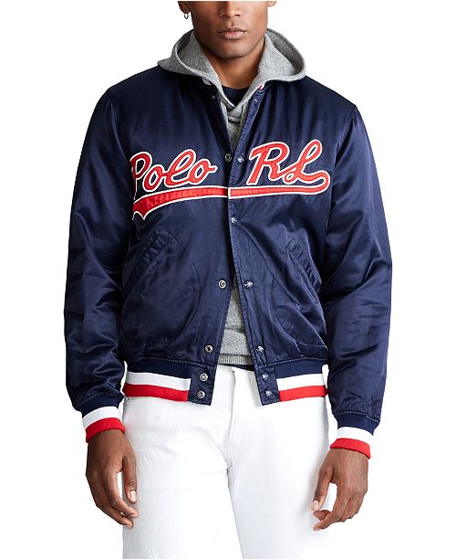 Polo Ralph Lauren Men S Polo Rl Baseball Jacket Reviews