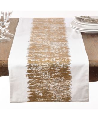 Banded Design Runner 72-Inch